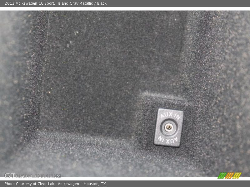 Island Gray Metallic / Black 2012 Volkswagen CC Sport