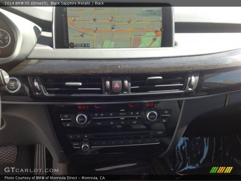 Black Sapphire Metallic / Black 2014 BMW X5 sDrive35i