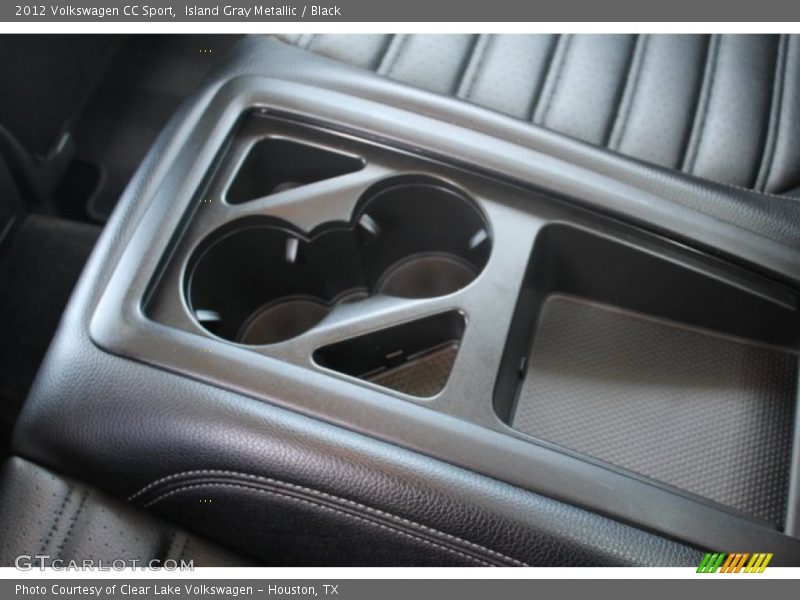 Island Gray Metallic / Black 2012 Volkswagen CC Sport
