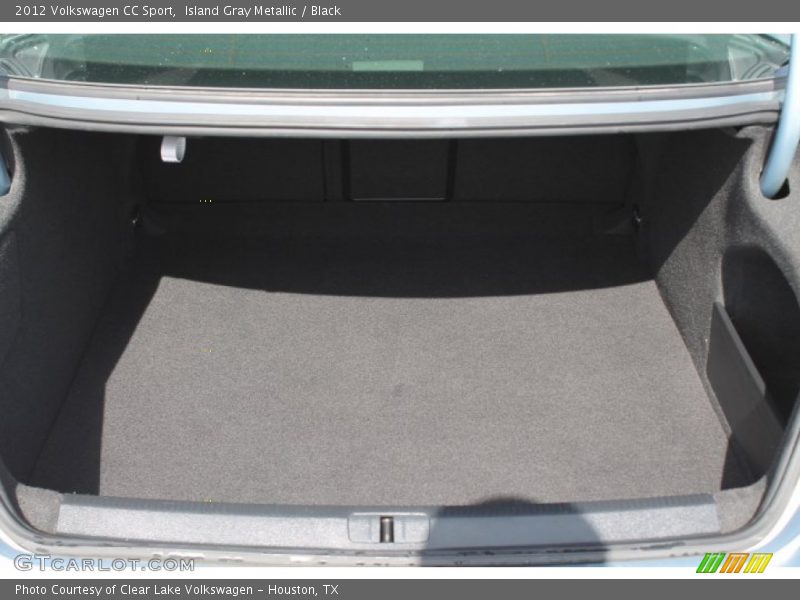 Island Gray Metallic / Black 2012 Volkswagen CC Sport
