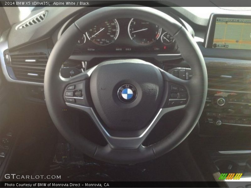 Alpine White / Black 2014 BMW X5 sDrive35i