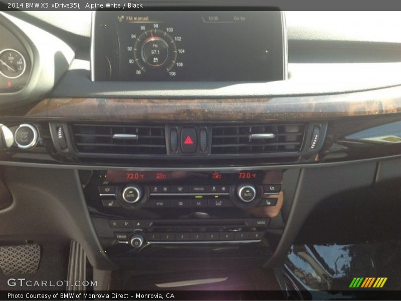 Alpine White / Black 2014 BMW X5 xDrive35i