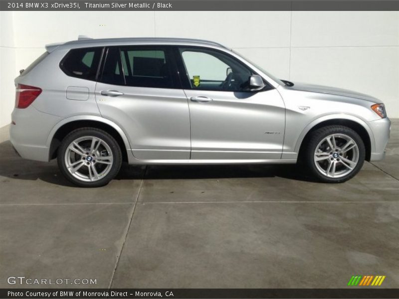  2014 X3 xDrive35i Titanium Silver Metallic