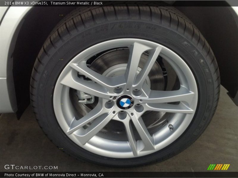  2014 X3 xDrive35i Wheel