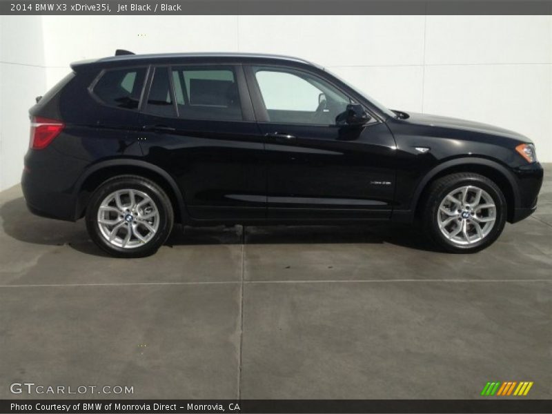 Jet Black / Black 2014 BMW X3 xDrive35i