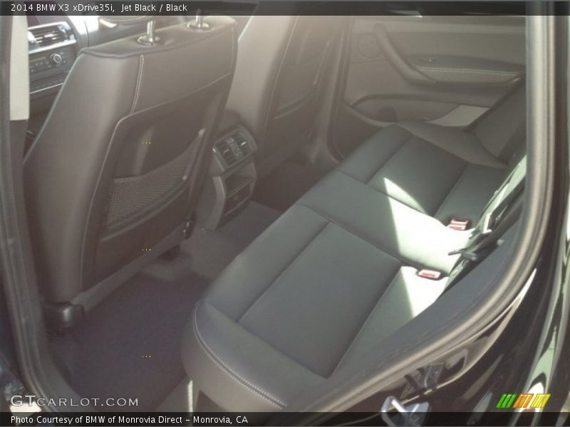 Jet Black / Black 2014 BMW X3 xDrive35i