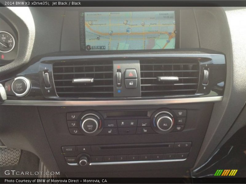 Jet Black / Black 2014 BMW X3 xDrive35i