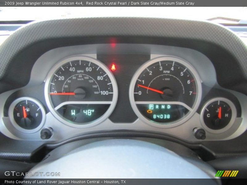 Red Rock Crystal Pearl / Dark Slate Gray/Medium Slate Gray 2009 Jeep Wrangler Unlimited Rubicon 4x4