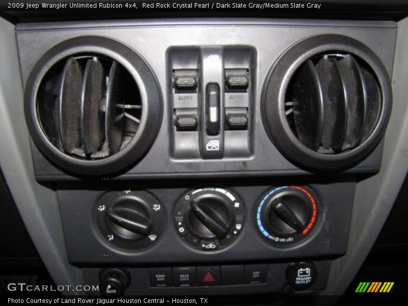 Red Rock Crystal Pearl / Dark Slate Gray/Medium Slate Gray 2009 Jeep Wrangler Unlimited Rubicon 4x4