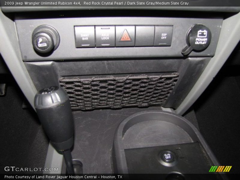Red Rock Crystal Pearl / Dark Slate Gray/Medium Slate Gray 2009 Jeep Wrangler Unlimited Rubicon 4x4