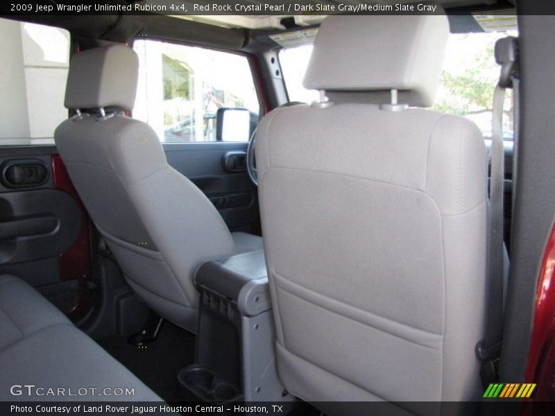 Red Rock Crystal Pearl / Dark Slate Gray/Medium Slate Gray 2009 Jeep Wrangler Unlimited Rubicon 4x4