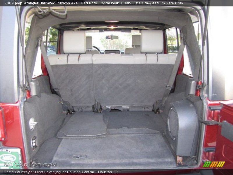 Red Rock Crystal Pearl / Dark Slate Gray/Medium Slate Gray 2009 Jeep Wrangler Unlimited Rubicon 4x4