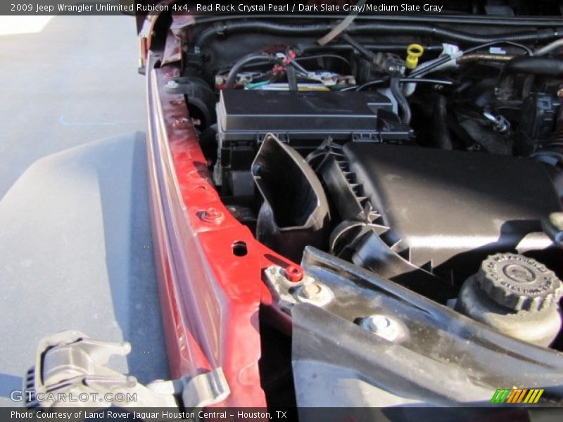 Red Rock Crystal Pearl / Dark Slate Gray/Medium Slate Gray 2009 Jeep Wrangler Unlimited Rubicon 4x4
