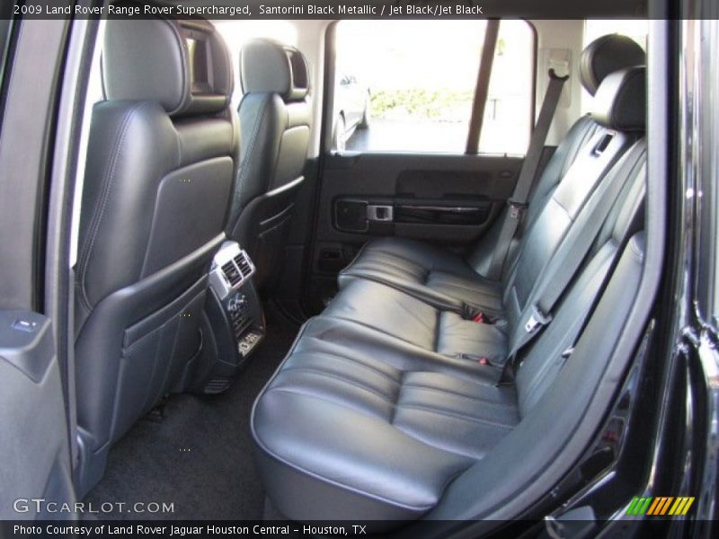 Santorini Black Metallic / Jet Black/Jet Black 2009 Land Rover Range Rover Supercharged