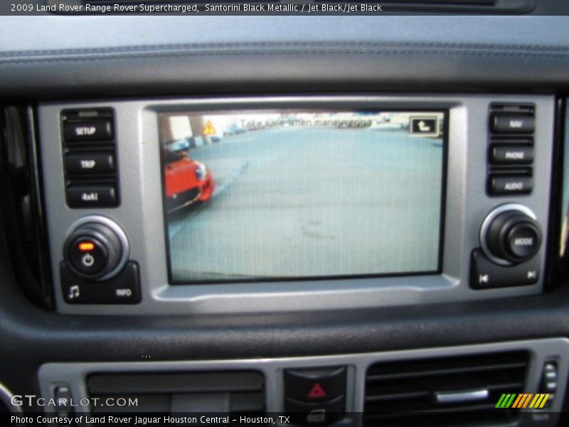 Santorini Black Metallic / Jet Black/Jet Black 2009 Land Rover Range Rover Supercharged