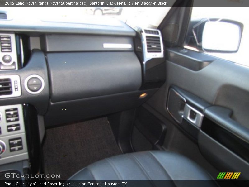 Santorini Black Metallic / Jet Black/Jet Black 2009 Land Rover Range Rover Supercharged