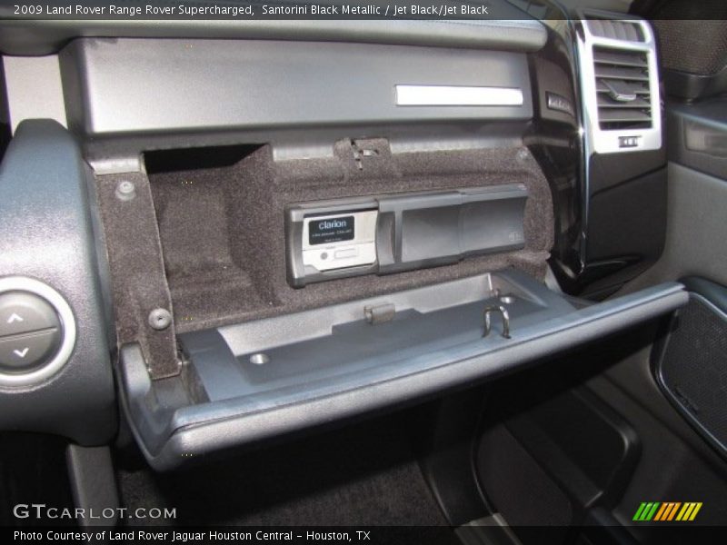 Santorini Black Metallic / Jet Black/Jet Black 2009 Land Rover Range Rover Supercharged