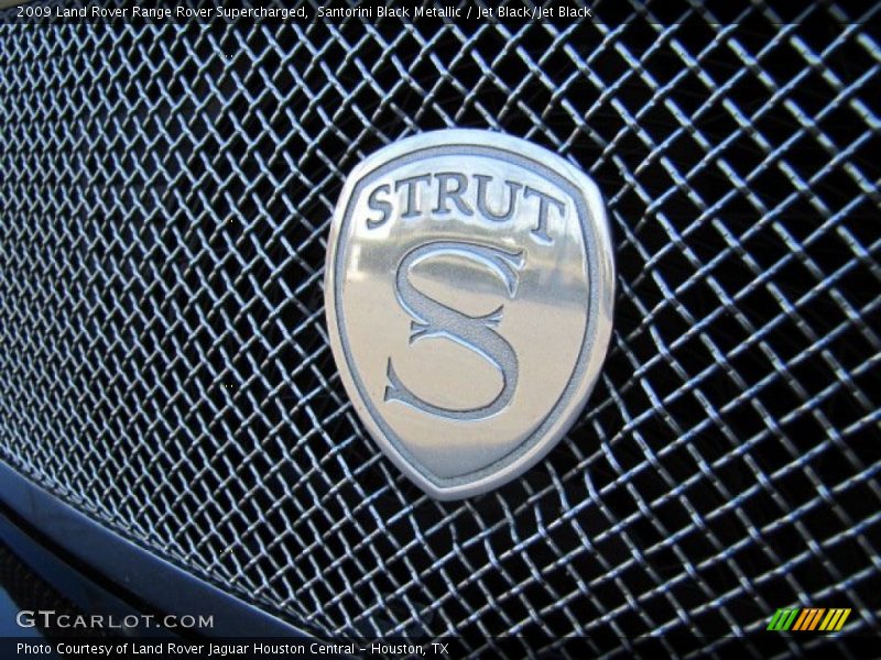 Santorini Black Metallic / Jet Black/Jet Black 2009 Land Rover Range Rover Supercharged