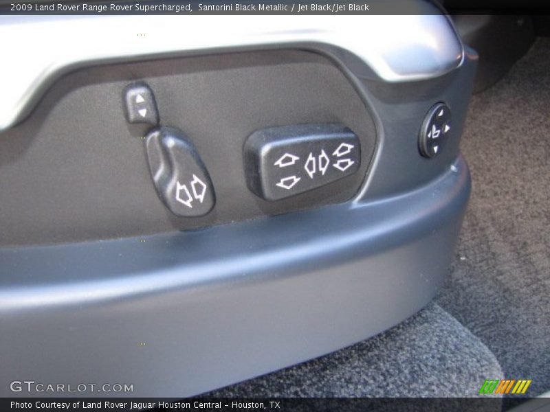 Santorini Black Metallic / Jet Black/Jet Black 2009 Land Rover Range Rover Supercharged