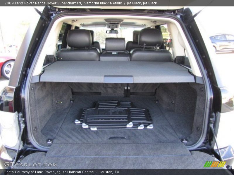 Santorini Black Metallic / Jet Black/Jet Black 2009 Land Rover Range Rover Supercharged