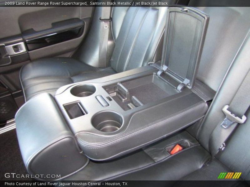 Santorini Black Metallic / Jet Black/Jet Black 2009 Land Rover Range Rover Supercharged