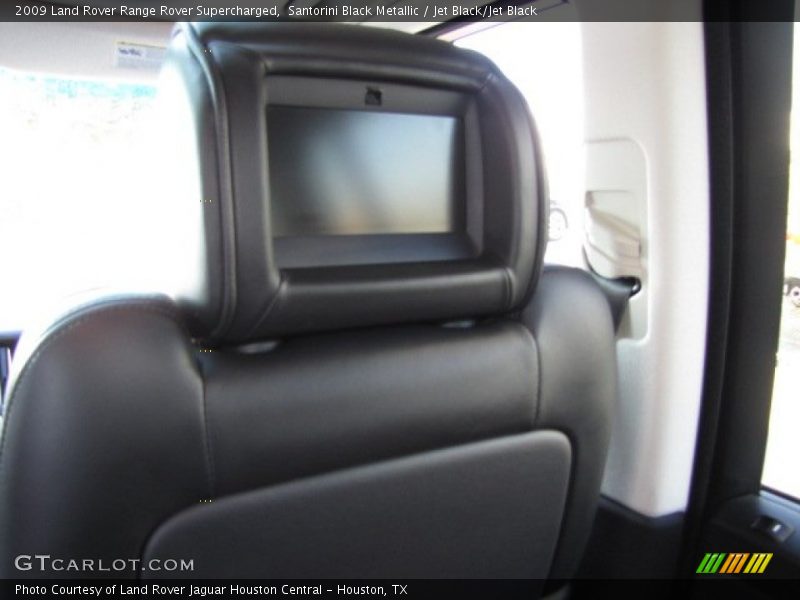 Santorini Black Metallic / Jet Black/Jet Black 2009 Land Rover Range Rover Supercharged