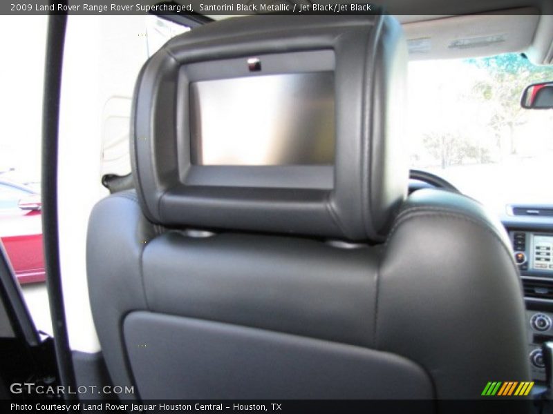 Santorini Black Metallic / Jet Black/Jet Black 2009 Land Rover Range Rover Supercharged