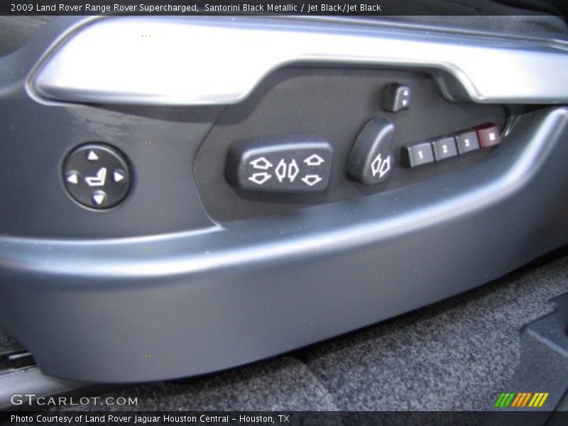 Santorini Black Metallic / Jet Black/Jet Black 2009 Land Rover Range Rover Supercharged