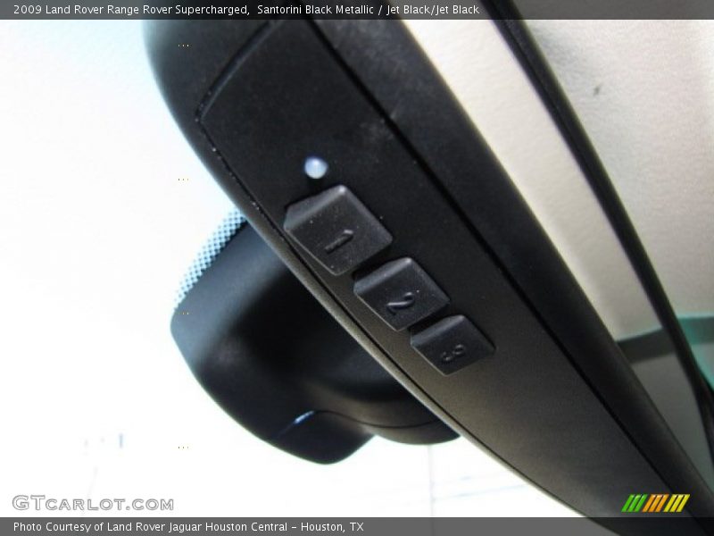 Santorini Black Metallic / Jet Black/Jet Black 2009 Land Rover Range Rover Supercharged