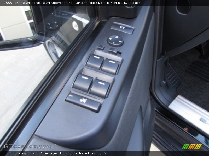 Santorini Black Metallic / Jet Black/Jet Black 2009 Land Rover Range Rover Supercharged