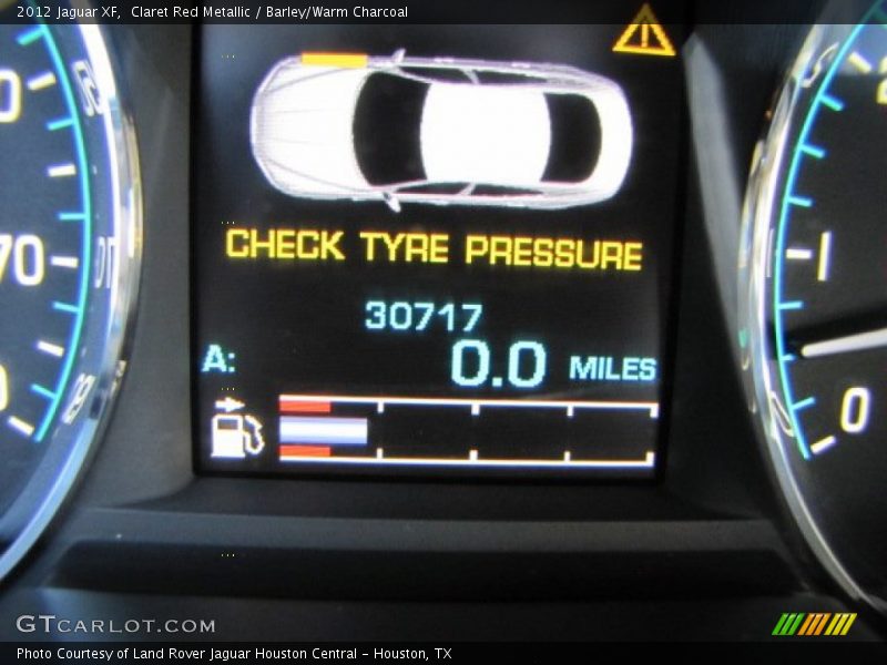 Claret Red Metallic / Barley/Warm Charcoal 2012 Jaguar XF