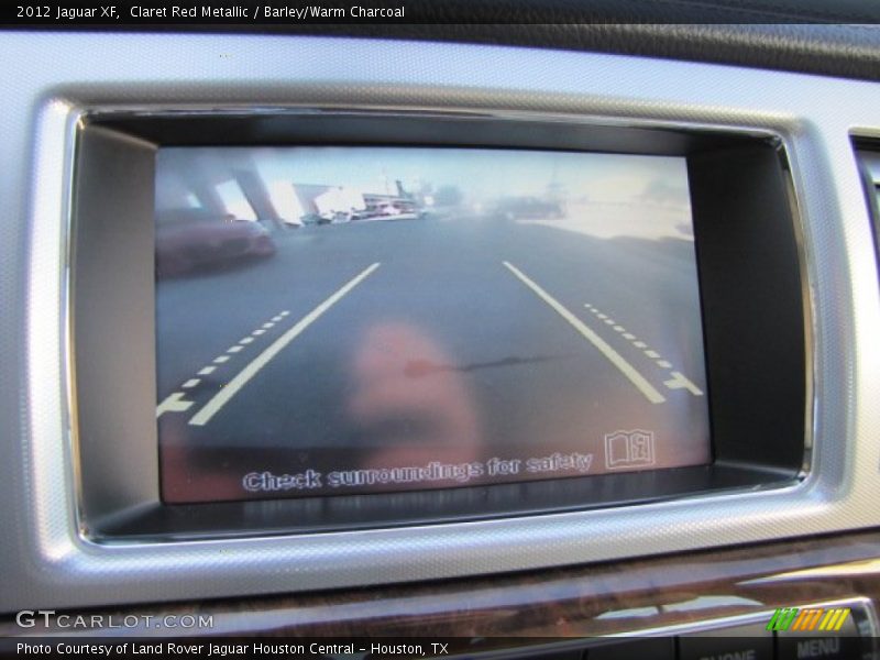 Claret Red Metallic / Barley/Warm Charcoal 2012 Jaguar XF