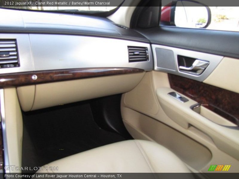 Claret Red Metallic / Barley/Warm Charcoal 2012 Jaguar XF