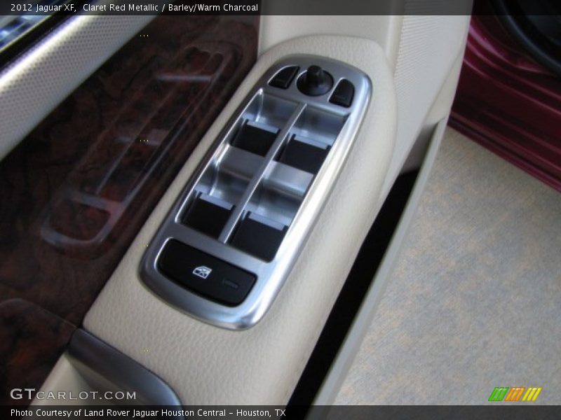 Claret Red Metallic / Barley/Warm Charcoal 2012 Jaguar XF