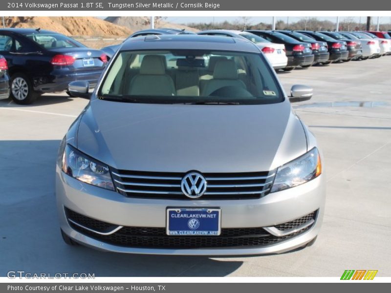 Tungsten Silver Metallic / Cornsilk Beige 2014 Volkswagen Passat 1.8T SE