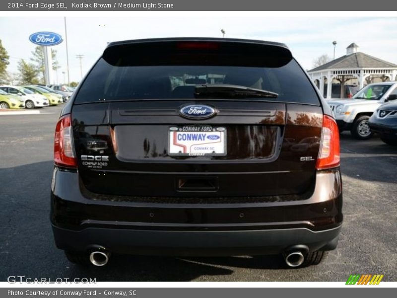 Kodiak Brown / Medium Light Stone 2014 Ford Edge SEL