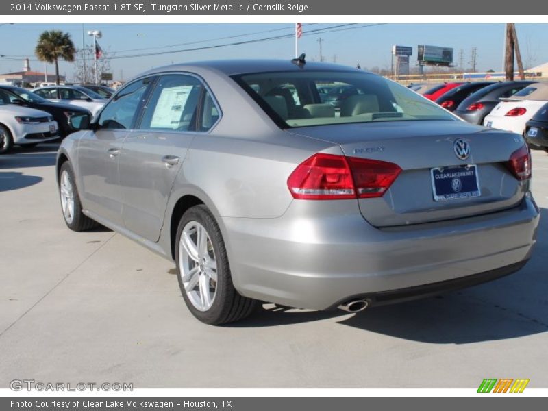 Tungsten Silver Metallic / Cornsilk Beige 2014 Volkswagen Passat 1.8T SE