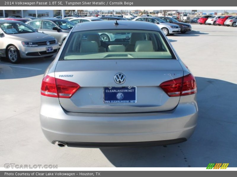 Tungsten Silver Metallic / Cornsilk Beige 2014 Volkswagen Passat 1.8T SE