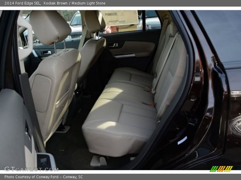 Kodiak Brown / Medium Light Stone 2014 Ford Edge SEL