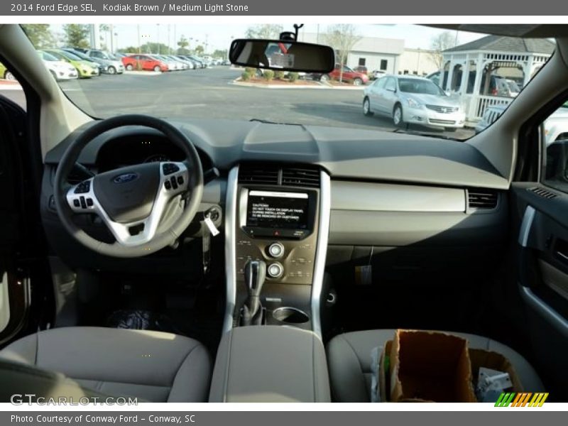 Kodiak Brown / Medium Light Stone 2014 Ford Edge SEL