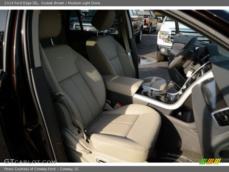 Kodiak Brown / Medium Light Stone 2014 Ford Edge SEL