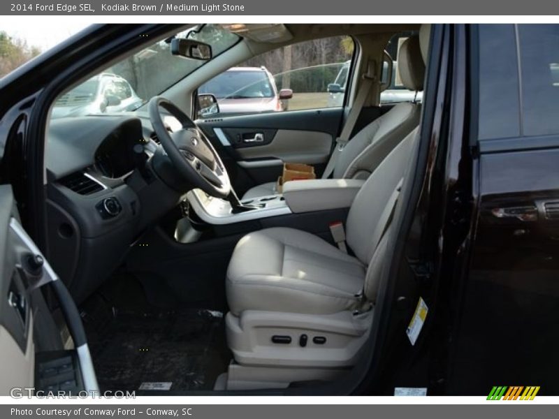 Kodiak Brown / Medium Light Stone 2014 Ford Edge SEL