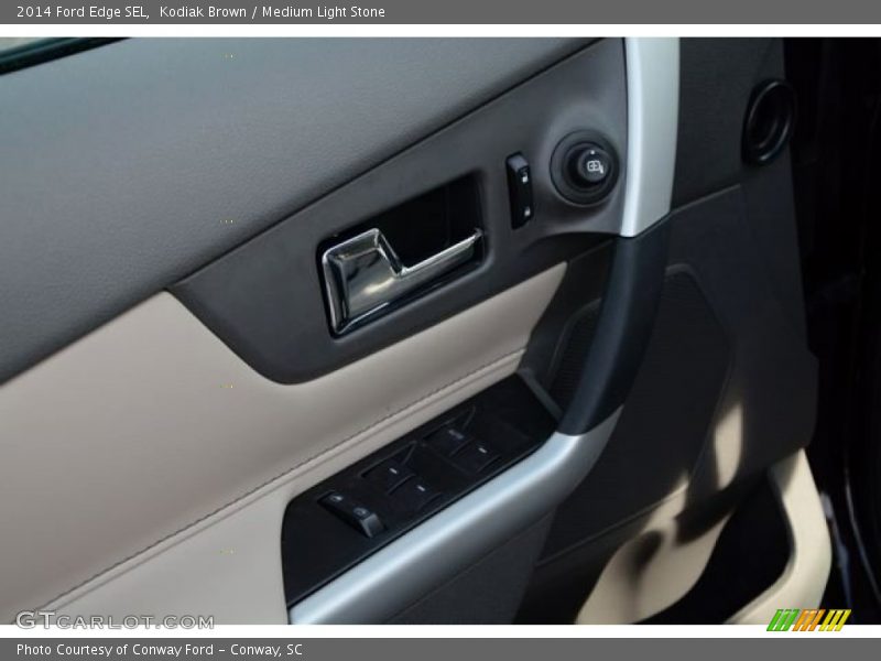 Kodiak Brown / Medium Light Stone 2014 Ford Edge SEL