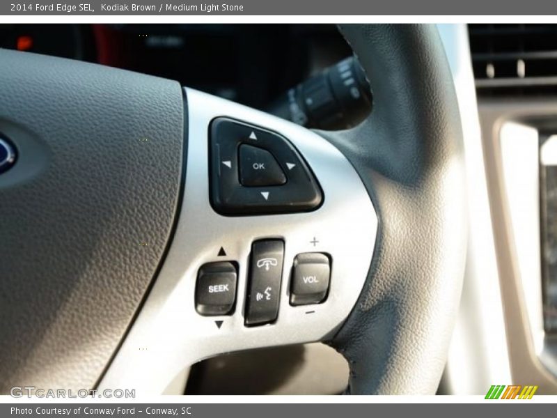 Kodiak Brown / Medium Light Stone 2014 Ford Edge SEL