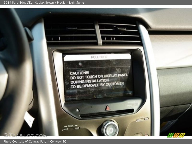 Kodiak Brown / Medium Light Stone 2014 Ford Edge SEL
