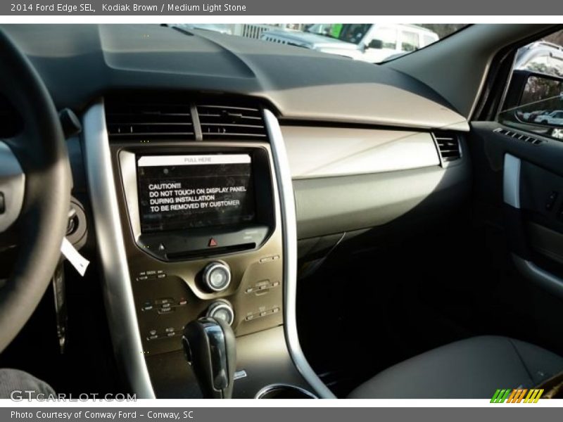 Kodiak Brown / Medium Light Stone 2014 Ford Edge SEL