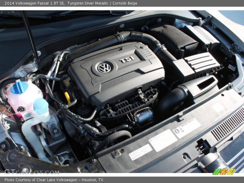 Tungsten Silver Metallic / Cornsilk Beige 2014 Volkswagen Passat 1.8T SE
