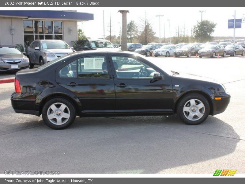 Black / Black 2002 Volkswagen Jetta GLS TDI Sedan