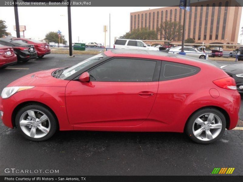 Boston Red / Black/Red 2014 Hyundai Veloster