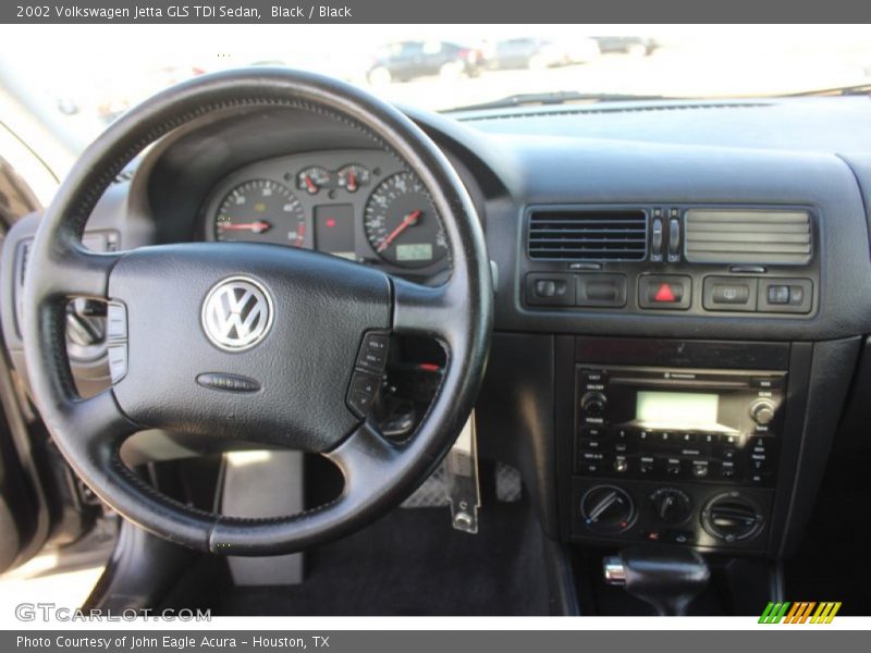 Black / Black 2002 Volkswagen Jetta GLS TDI Sedan